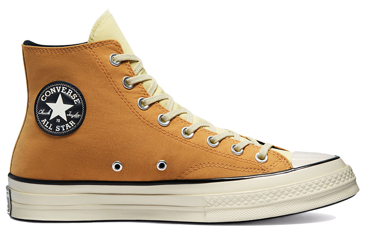 Кеды Converse 1970s (бежево-бело-желтые) — Бежевыйбелый / жёлтый — фото 2