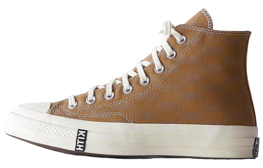 Кеды KITH x Converse Chuck Taylor All Star 1970s (коричнево-белые)