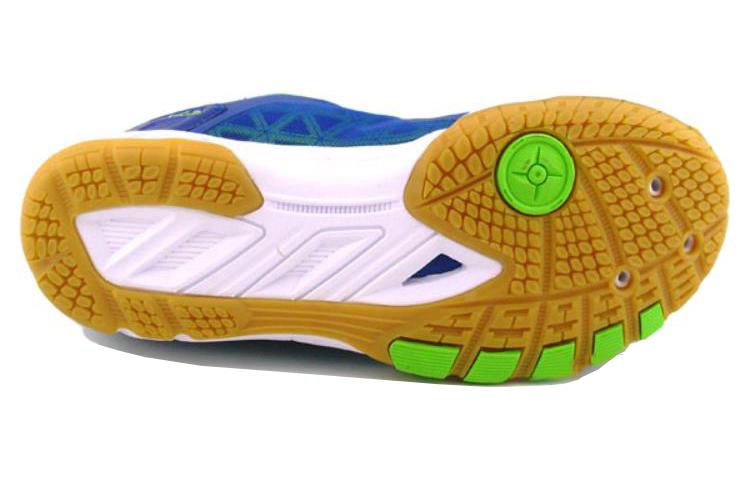 Stiga Slip Resistant Abrasion Resistant Low top Training Shoes Unisex Blue Green