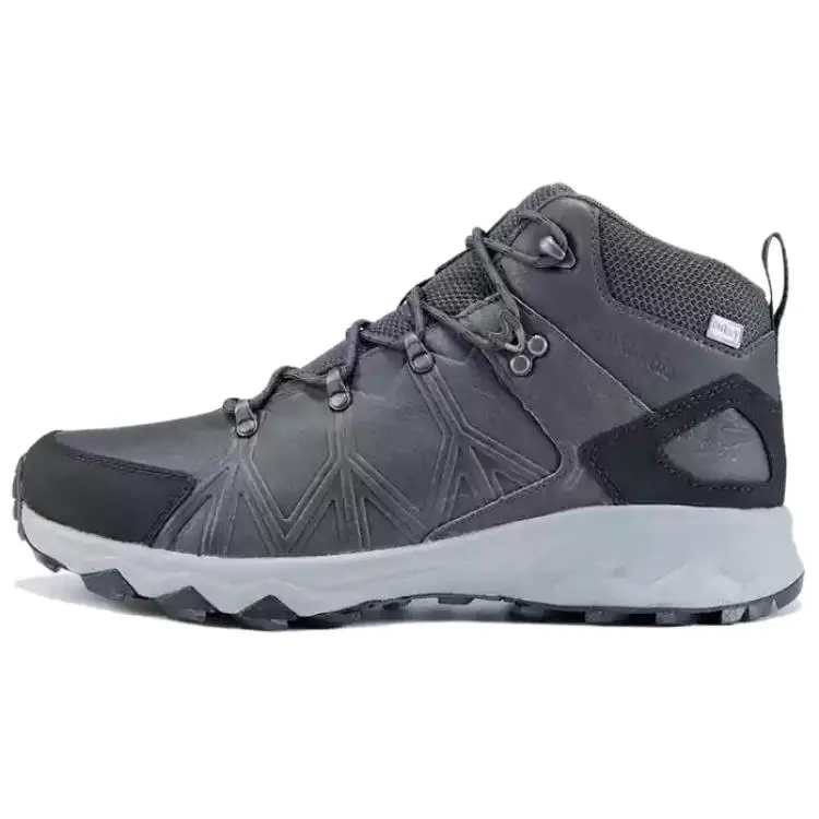 Columbia Peakfreak 2 Cushioning Slip Resistant Mid top Hiking Shoes Men's Gray