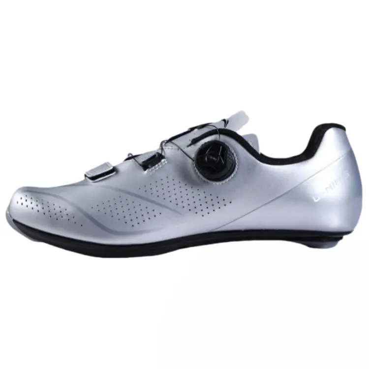 Li Ning Slip Resistant Abrasion Resistant Low top Cycling Shoes Men's Silver