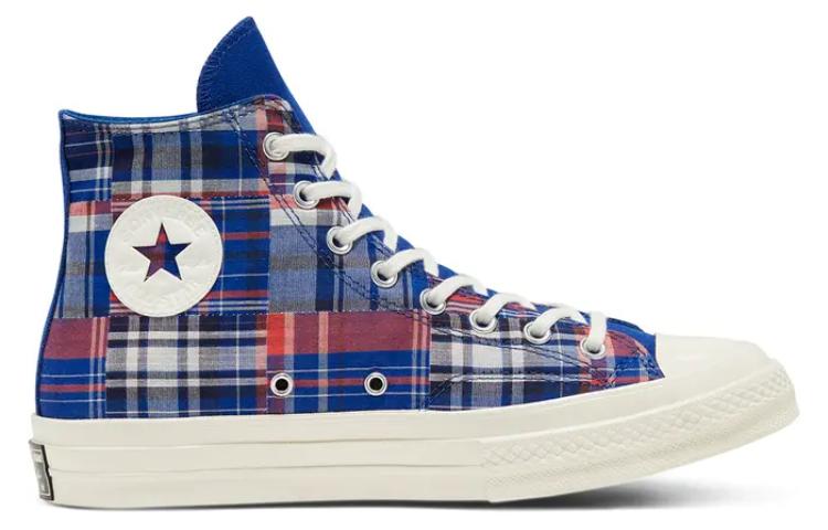 Высокие кеды Converse Chuck Taylor All Star 70 Hi (красно-синие) — Красный / синий — фото 2