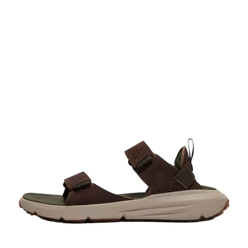 Timberland Motion Dune Leather Beach Sandals Men's Brown