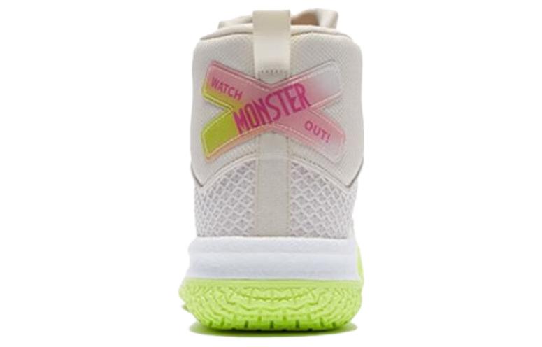 PEAK Abrasion Resistant Breathable High top Basketball Shoes Men’s Ecru