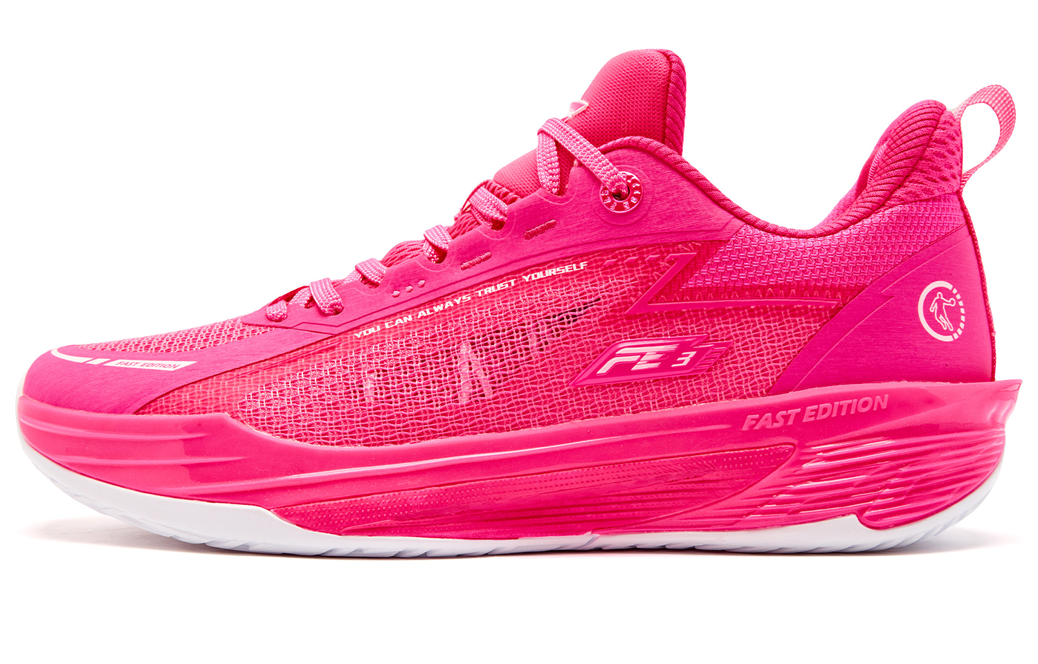 QIAODAN FE3.0 Sweet Storm Cushioning Grip Anti Twist Breathable Slip Resistant