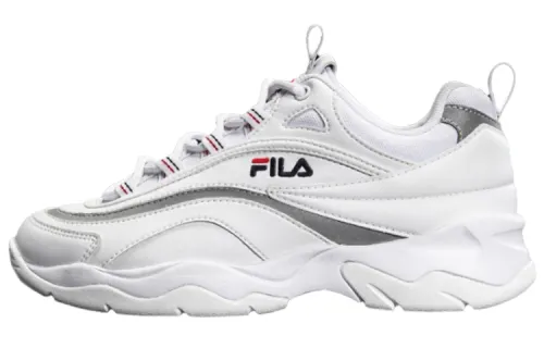 FILA Ray VNTGChunky Sneakers White/Silver Women's