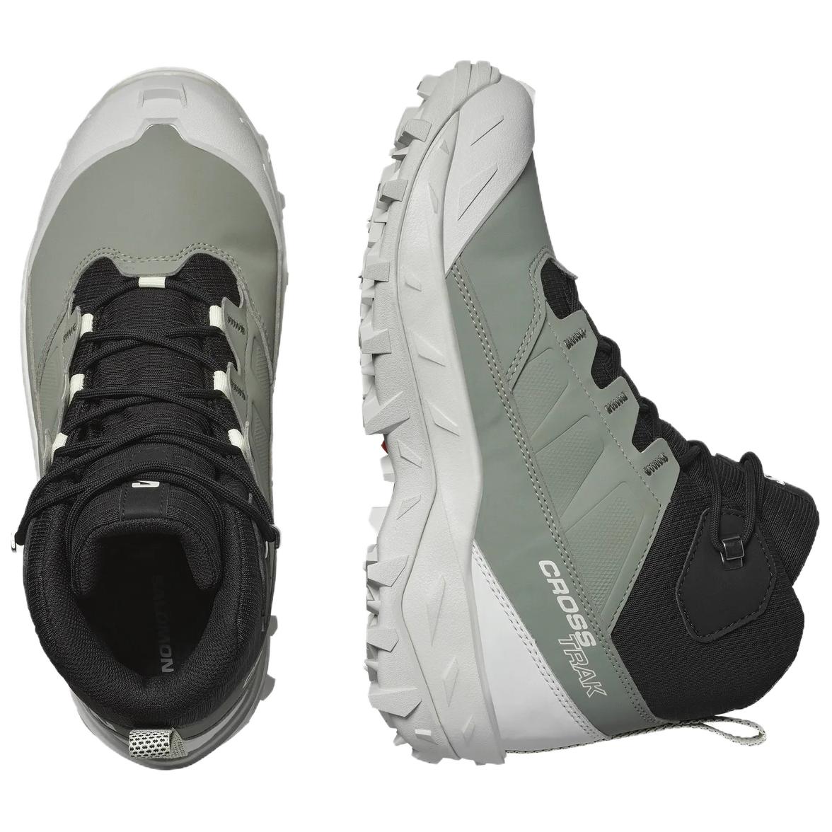 SALOMON Non Slip And Waterproof High top Hiking Shoes Women’s Green