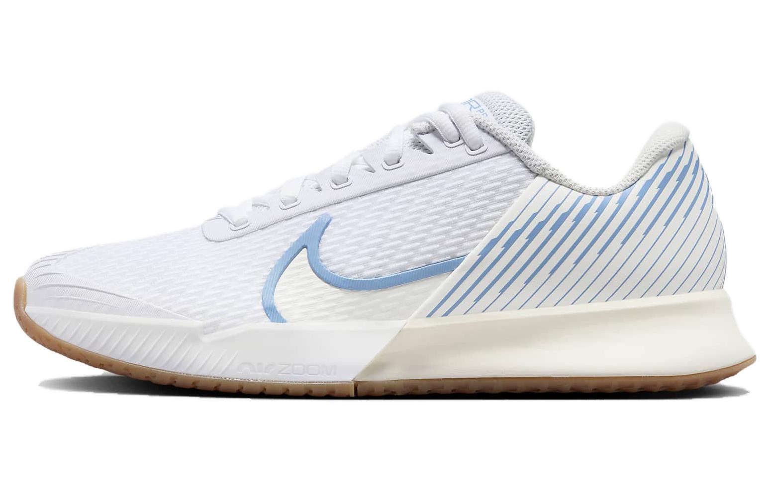 Nike Air Zoom Vapor Pro 2 Lightweight and comfortable Low top Tennis shoes Women's White