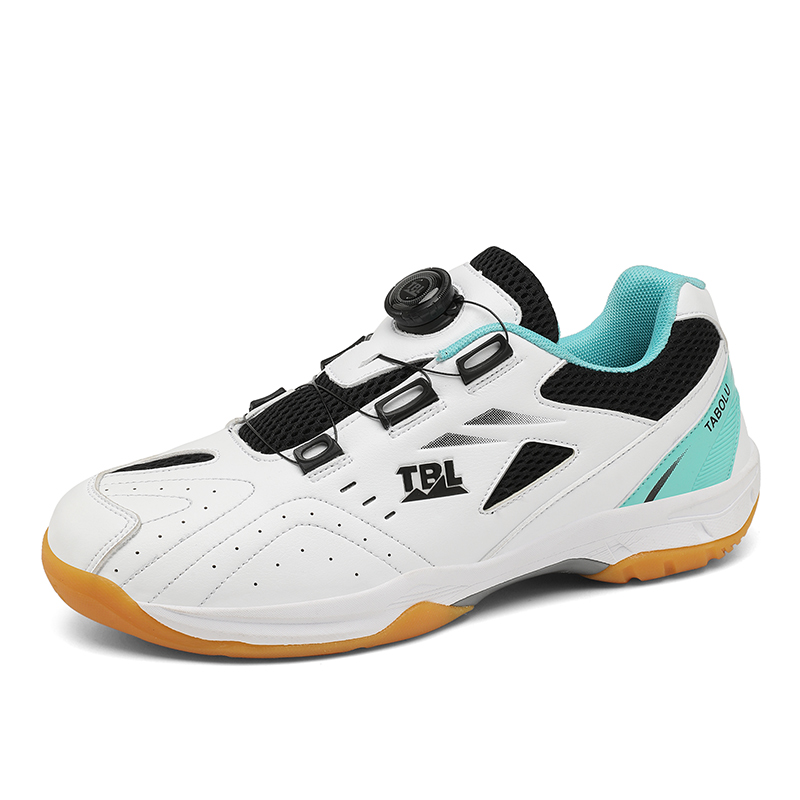 TONYBEAR Slip Resistant Abrasion Resistant Low top Badminton Shoes Unisex