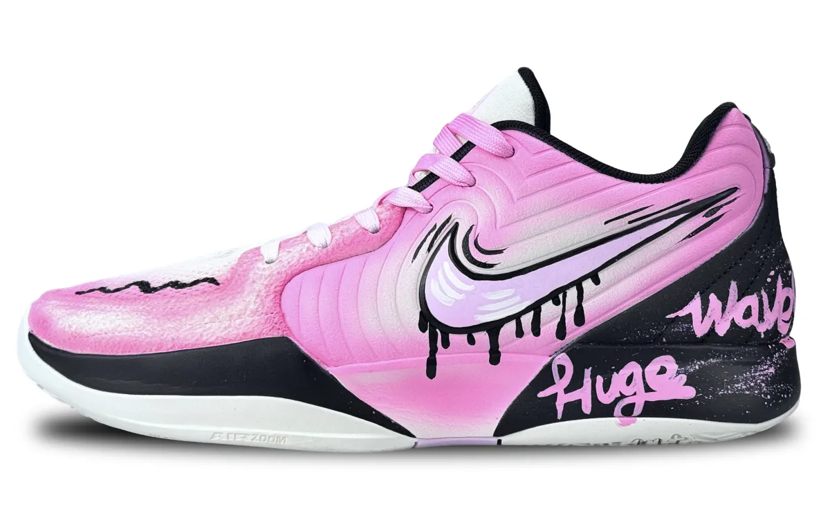 Nike Ja 2 Abrasion Resistant Abrasion Resistant Low top Basketball Shoes Men's Bright Pink