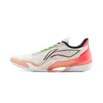 Li Ning Liren 5 Slip Resistant Coverage Lightweight Rebound Low top Basketball Shoes Men's Pink White