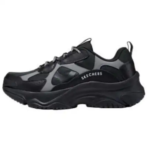 Skechers Street Cushioning Abrasion Resistant Cushioning, Wear Resistant Low top Chunky Sneakers Men's Black
