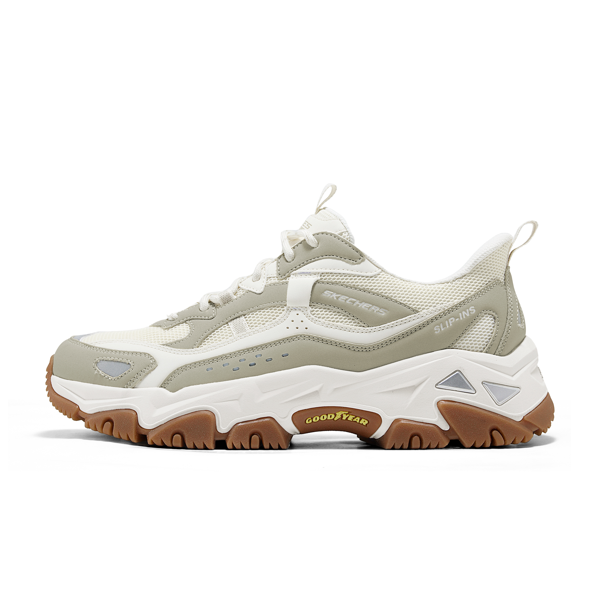Skechers Abrasion Resistant Low top Chunky Sneakers Men’s Ivory