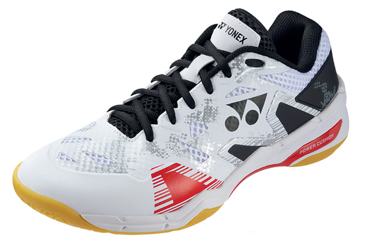 YONEX Abrasion Resistant Breathable Low top Badminton Shoes Unisex White Black