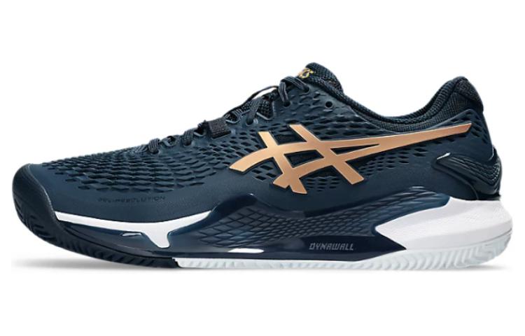 ASICS Gel Resolution 9 Clay French Blue Pure Gold