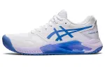 Asics Gel Challenger 13 Comfortable Low top Tennis Shoes Women's White Blue