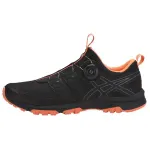 ASICS GEL FujiTrabuco 7 Trail Running Shoes Men's Black Orange