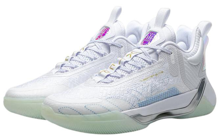 XTEP Levitation 6 Fashion Textile, Synthetic Leather Cushioning Slip Resistant Abrasion Resistant Coverage Mid top
