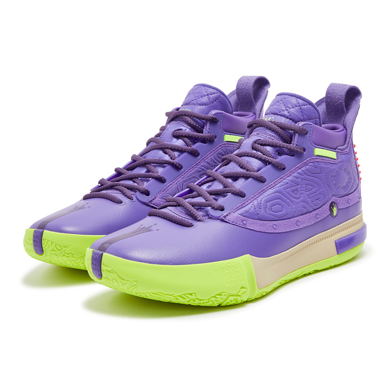 361° Joker Nikola Jokić The Legend Joker High top Basketball Shoes Men’s Spiritual Purple