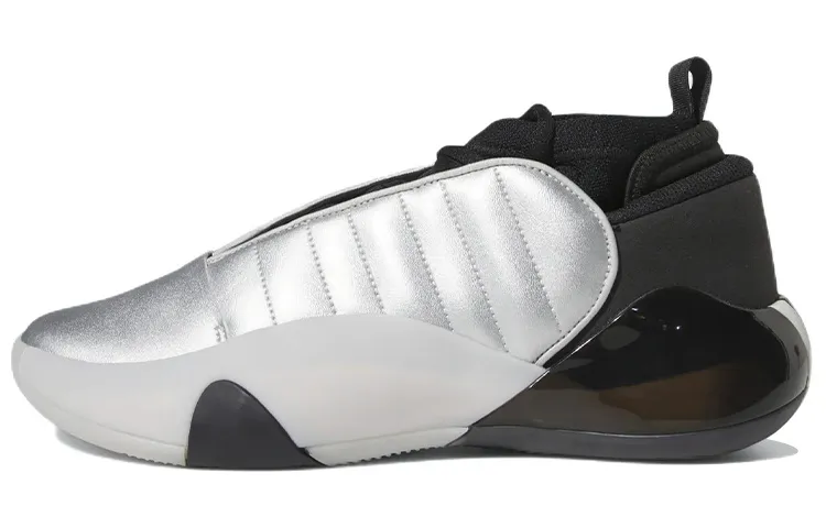 Adidas Harden Volume 7 Basketball Shoes 'Silver Metallic / Black'