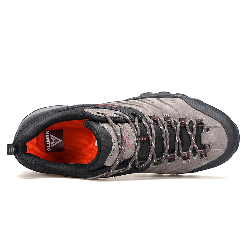 HUMTTO Mountaineering & Hiking Shoes Men’s Low Top Chestnut/Black