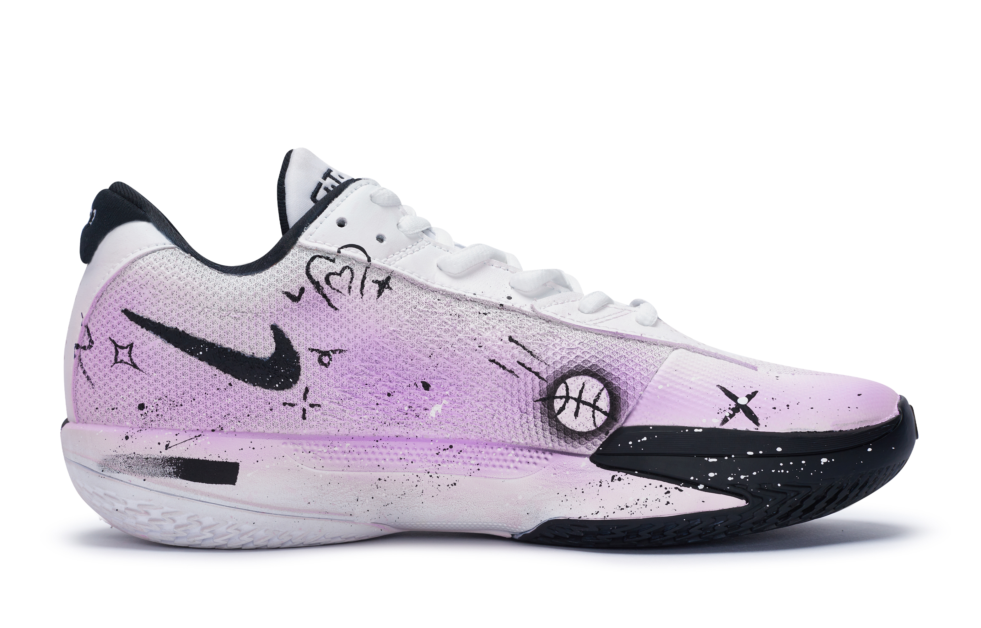 Nike Air Zoom G.T. Cut Academy 811 Manufacturing, Rocket Dog Purple, Special Shoe Box Low top Basketball Shoes Unisex