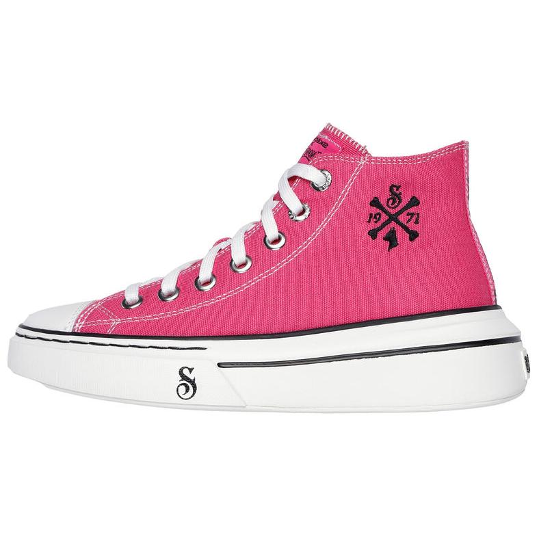 Snoop Dogg x Skechers SNOOP High top Canvas Shoes Women's Pink