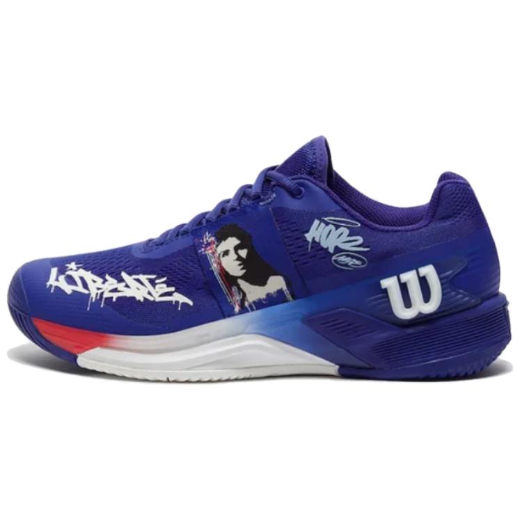 Wilson Rush Pro 4.0 Hope Comfortable Slip Resistant Low top Tennis Shoes Women’s Blue