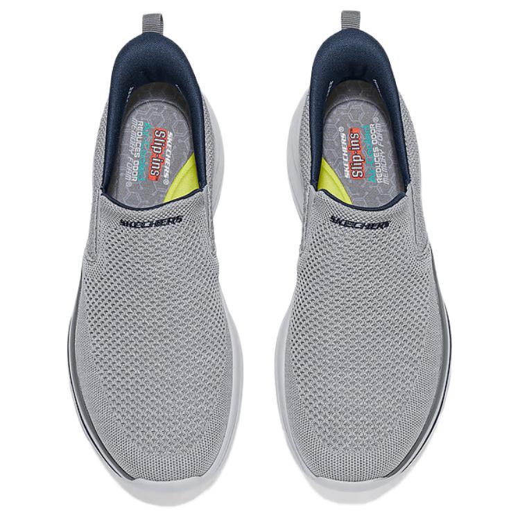Skechers Slip Ins Lightweight Low top Casual Shoes Men’s Gray