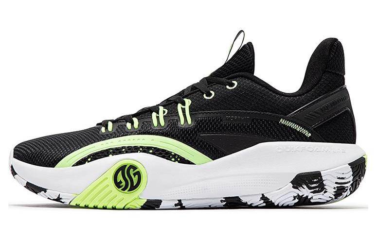 361° Comfortable Non slip Lightweight Low top Basketball Shoes Men’s Black Green