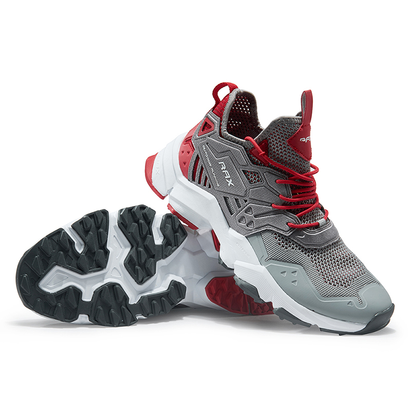 RAX Slip Resistant, Breathable, Lightweight Low top Outdoor Shoes Men’s Gray