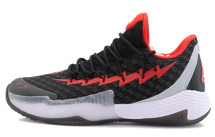 PEAK Lu Wei Fabric Slip Resistant, Abrasion Resistant, Breathable Low top Basketball Shoes Men’s