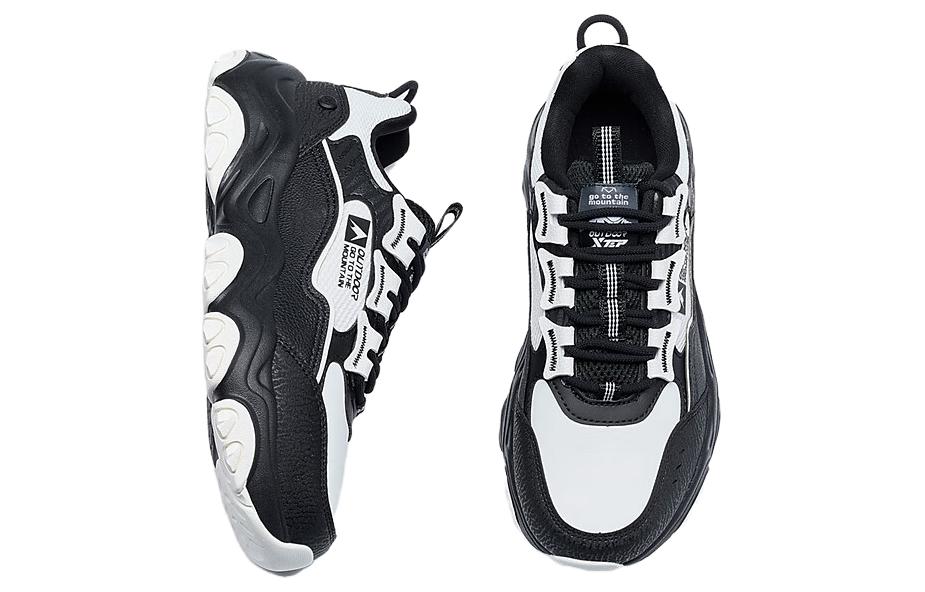 XTEP Cat Paw 2.0 Slip Resistant Abrasion Resistant Low top Outdoor Shoes Women’s Black