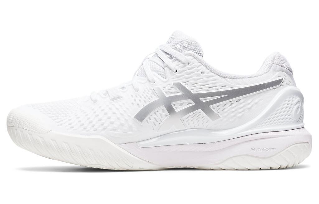 ASICS Gel Resolution 9 Wide 'White Pure Silver' Women's