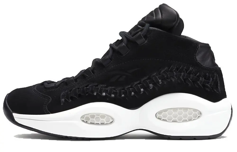 Reebok Question Mid Hall Of Fame Black Braid
