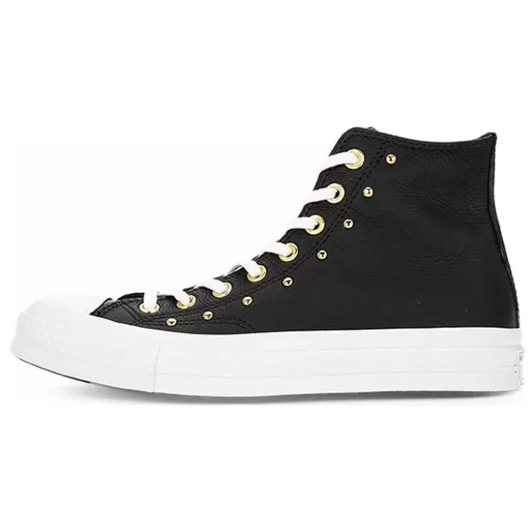 Converse Chuck 70 Hi 'Black White Gold Metallic' Women's