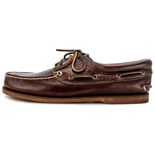 Timberland leather boat shoes