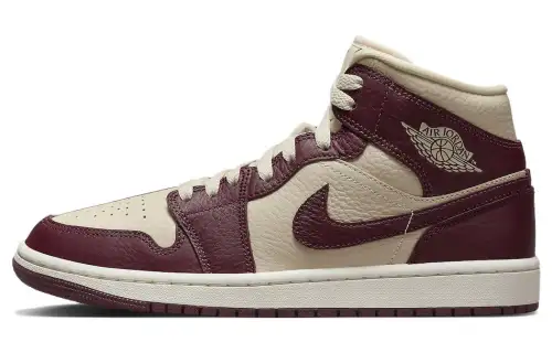 Air Jordan 1 Mid Se 'Split Beach Cherrywood' Women's