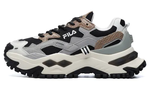 FILA FUSION Bianco Fashion Sneakers 'Grey Black' Women's