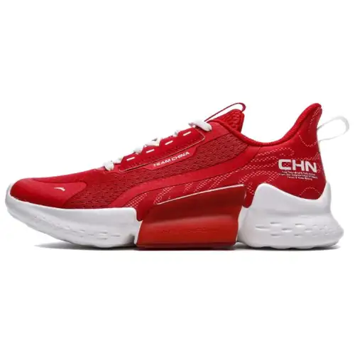 Anta Textile, Synthetic Leather Cushioning Slip Resistant Abrasion Resistant Low top Training Shoes Men's