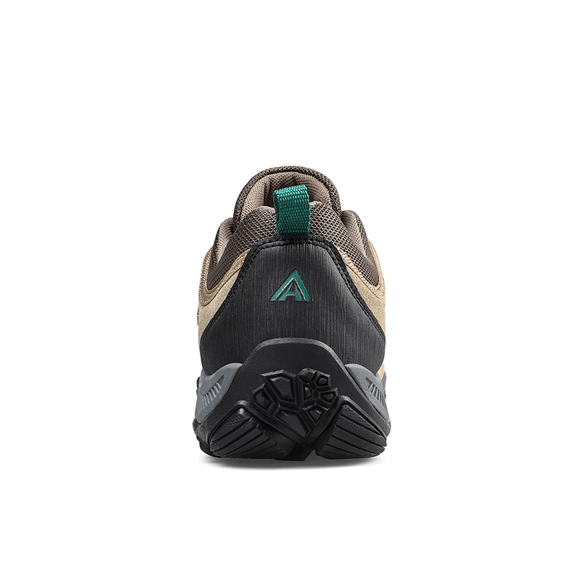 HUMTTO Cow Leather, Textile Cushioning Breathable Support Cushioning Breathable Support Low top Mountaineering Shoes