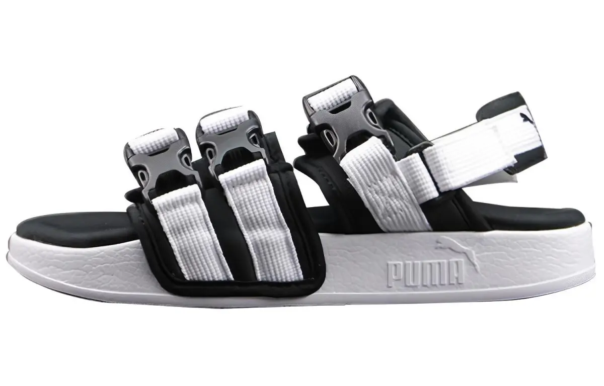 PUMA Slect Leadcat Ylm Sandal Black/White