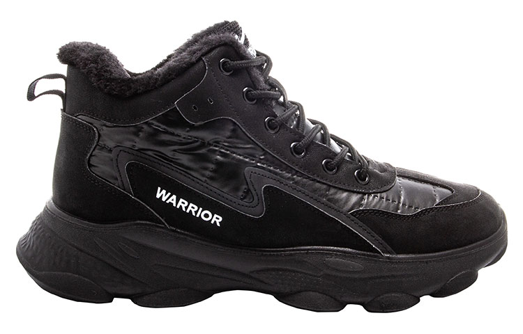 Warrior Thickened And Fleece Lined Insulated Shoes Thermal Abrasion Resistant Thermal Abrasion Resistant Low top