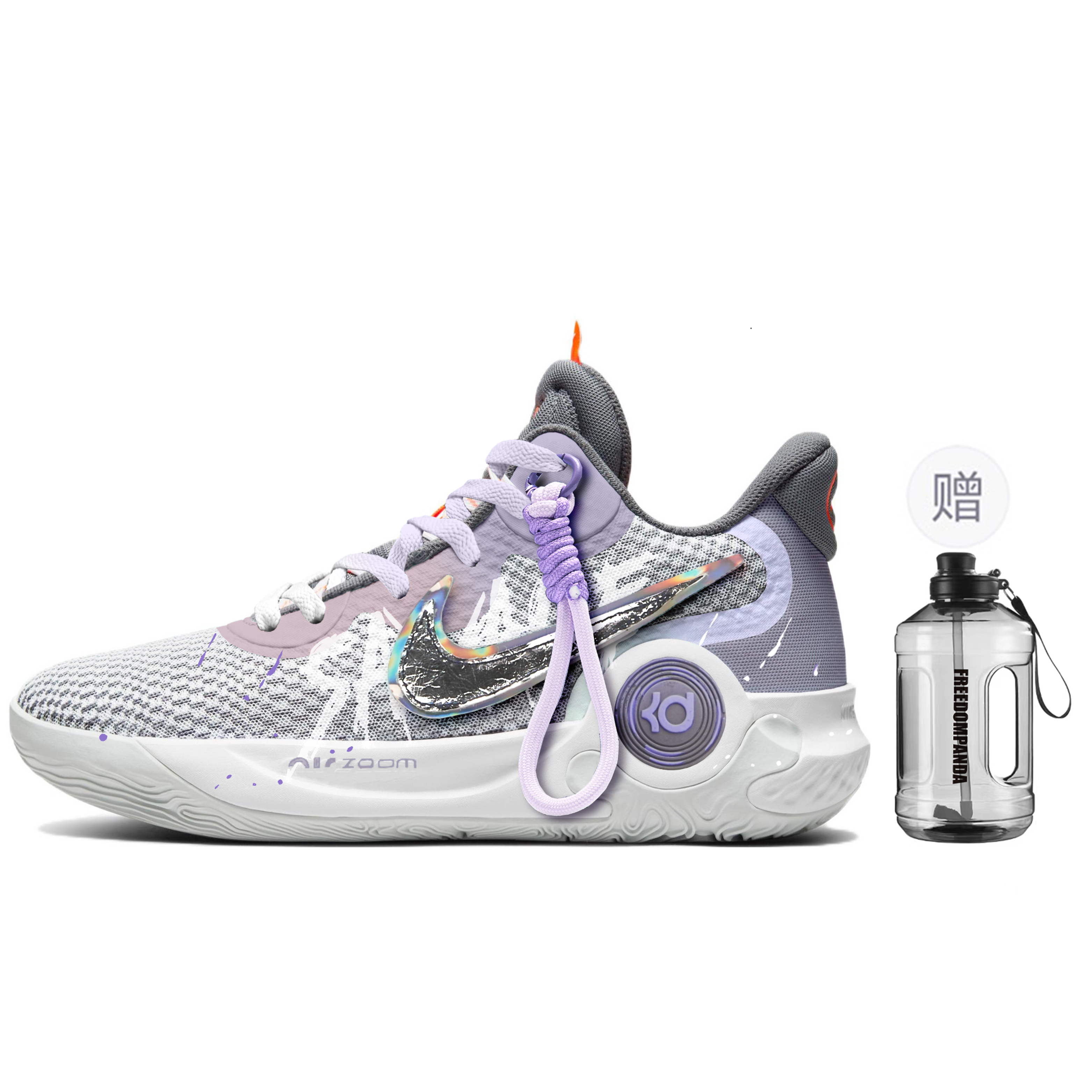 Nike KD Trey 5 Dynamic Light Wave Slip Resistant Abrasion Resistant Slip Resistant Abrasion Resistant Mid top