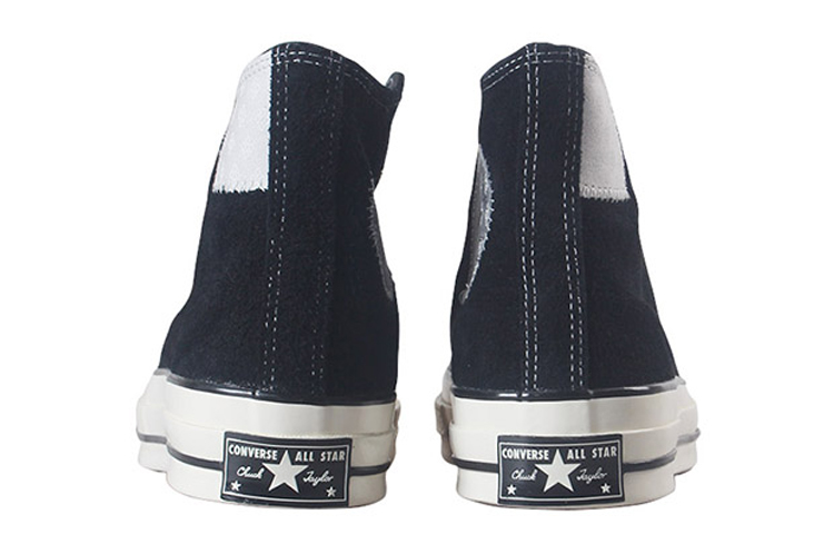Кеды Converse 1970s Chuck Taylor (черно-белые) — Чёрный / белый — фото 4