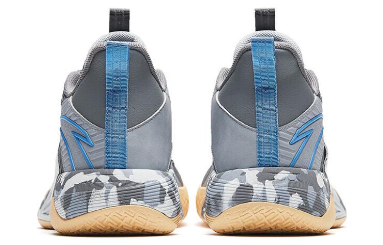 Anta Speedy 3 Abrasion Resistant Mid top Basketball Shoes Men’s Gray