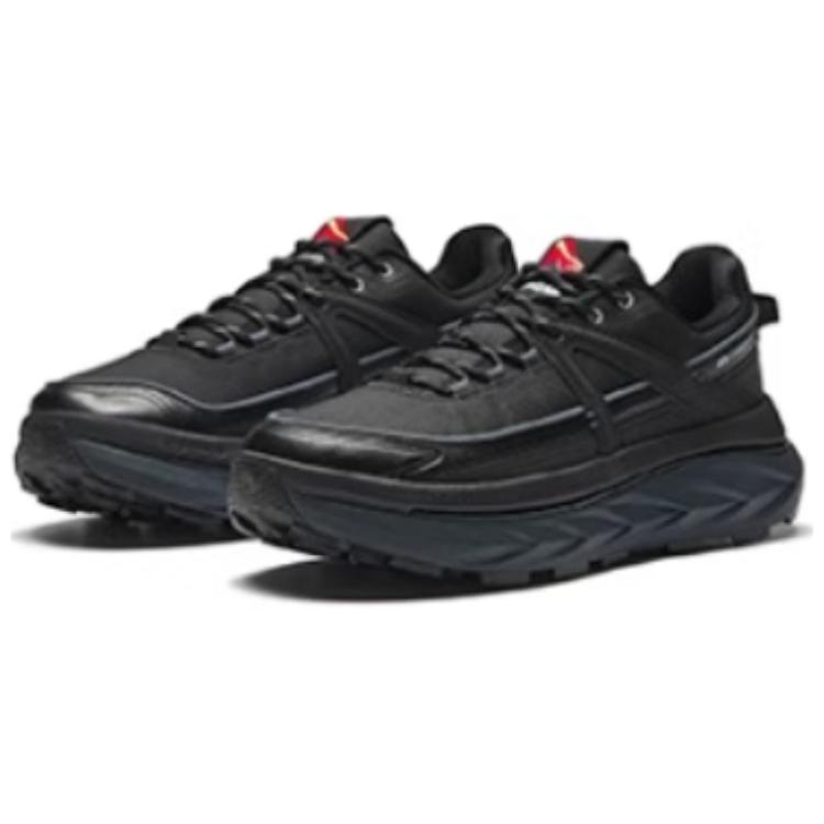 Anta Mountain Opening V2 Cushioning Slip Resistant Low top Hiking Shoes Men’s Black