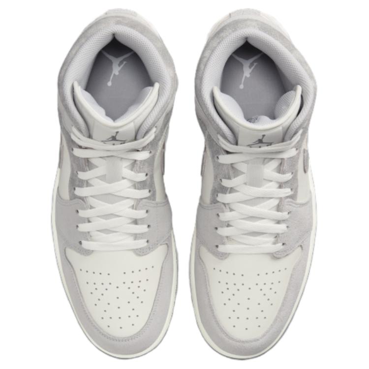 Jordan 1 Mid Se Neutral Grey Sail