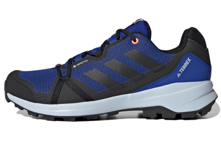 Adidas Terrex Skychaser Gore Te Fabric Abrasion Resistant Low top Hiking Shoes Men's Blue Black