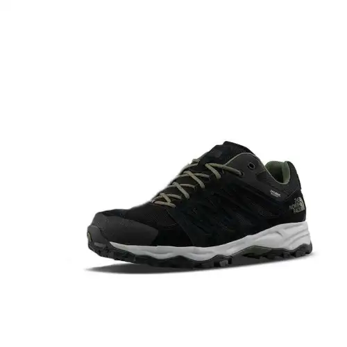 THE NORTH FACE Slip Resistant Abrasion Resistant Grip Low top Mountaineering & Hiking Shoes Men's Black